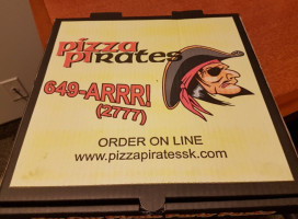 Pizza Pirates menu