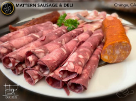 Mattern Sausage Deli food