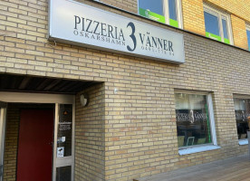 Tre Vänner Pizzeria food