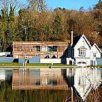 The Cafe At The River And Rowing Museum outside