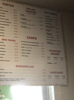 Koyote Tacos menu