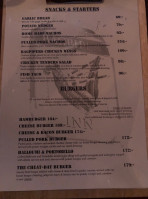 Bagpiper’s Inn menu