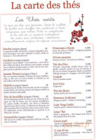 L'enchanté menu