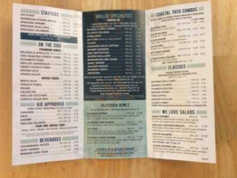 California Fish Grill menu