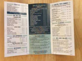 California Fish Grill menu