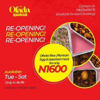 Ofada Kitchen food