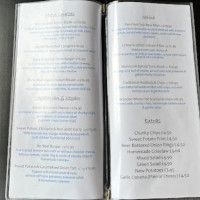 Myrtle Bank menu