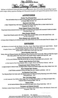 Farnsworth House Tavern menu