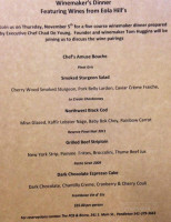 The Pendleton Coffee Bean And Bistro menu