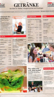 Cafe Extrablatt menu