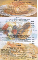 La Bella Italia menu