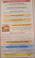 Huckleberry Cafe menu