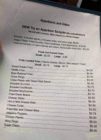 Dew Drop Inn menu