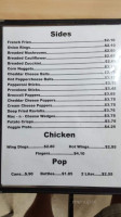 Gianni's Pizza Wings menu