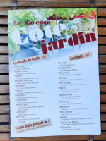 Le Co'case menu