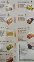 Gaillon Sushi menu