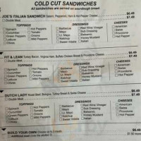 Farmwald's Dutch Bakery menu