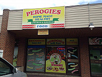 Perogies Takeout outside