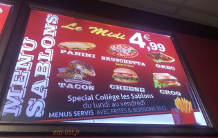 6 Lof Pizza menu