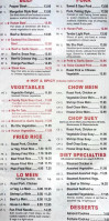 Peking Place menu