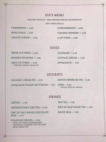 Clark Powells Restaurant-bar menu