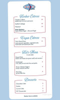 24/7 Diner menu