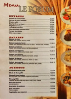 Le Forum menu