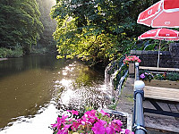 The Riverside Kiosk outside