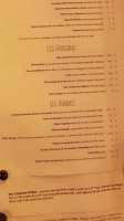 Le Celtic menu