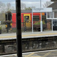 Manningtree Station Buffet outside