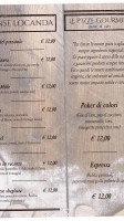 Pizzeria Anno Mille menu