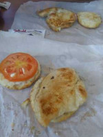 Bojangles ' Famous Chicken 'n Biscuits inside