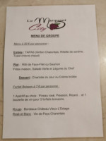 Le Marquant City menu