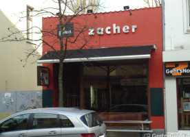 Zacher outside