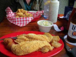 Camp Bagnell Fish Steak food