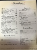 Carla's Diner menu