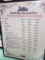 Whistle Stop menu