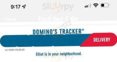 Domino's Pizza menu