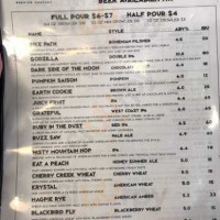 Little Miami Brewing Company menu