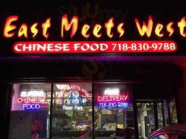 East Meets West outside