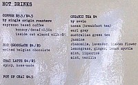 Open Circus menu