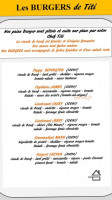 Les Aviat's menu