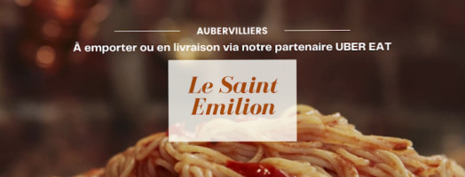 Le Saint Emilion food