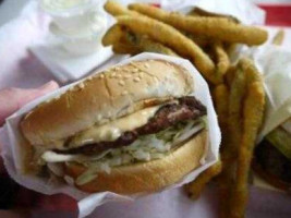 Volcano Burgers food