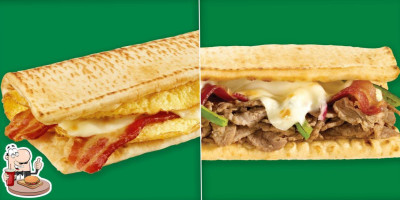 Subway Restaurant food