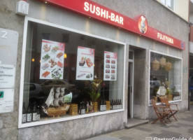 Sushibar Fujiyama outside