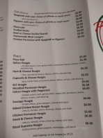 Paesano Pizza Ii menu