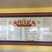 The Original Steaks outside