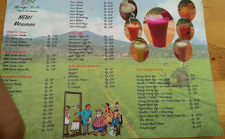 Wangi Padi Resto menu