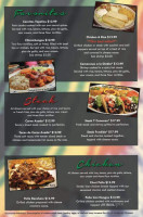 Compadres Mexican menu